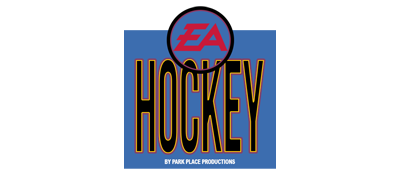 EA HOCKEY logo for Sega Mega Drive